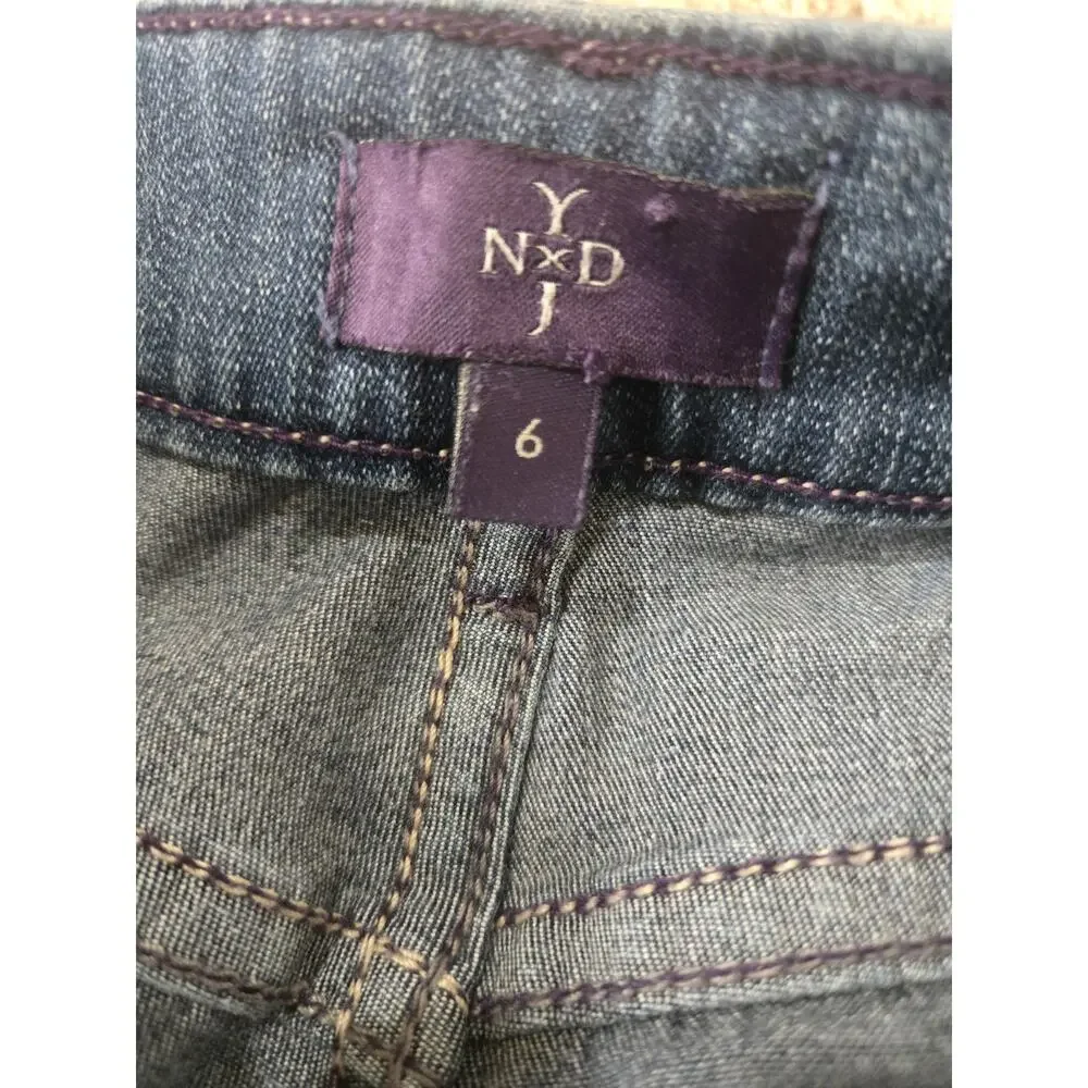 NYDJ Jeans Womens Skinny Slim Stretch Denim Slimming Lift Tuck Jeans, Size 6 - Picture 7 of 7